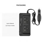 Best car inverter in Kenya, Car inverter Kenya, Car Inverter Nairobi, Car Inverter 2 AC Outlets 4 USB Ports 200W DC to AC Car inverter in Kenya