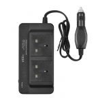 Best car inverter in Kenya, Car inverter Kenya, Car Inverter Nairobi, Car Inverter 2 AC Outlets 4 USB Ports 200W DC to AC Car inverter in Kenya