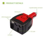 Car Inverter in Kenya Car Charger 150W Power Car AC to DC Inverter in Nairobi Kenya